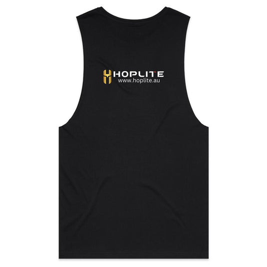 Hoplite - Mens Tank Top (logo on back)